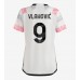 Juventus Dusan Vlahovic #9 Bortedrakt Dame 2023-24 Korte ermer